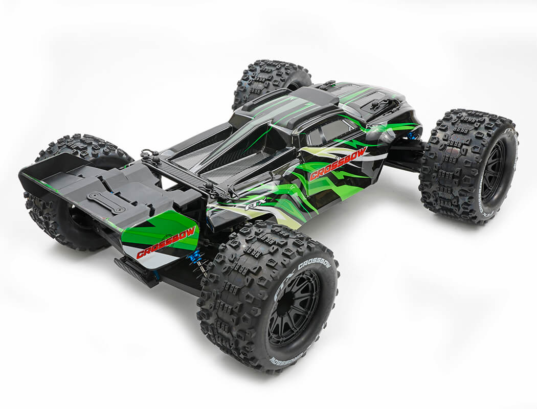 FTX CROSSBOW 1/10 BRUSHLESS TRUGGY TRUCK RTR - GREEN