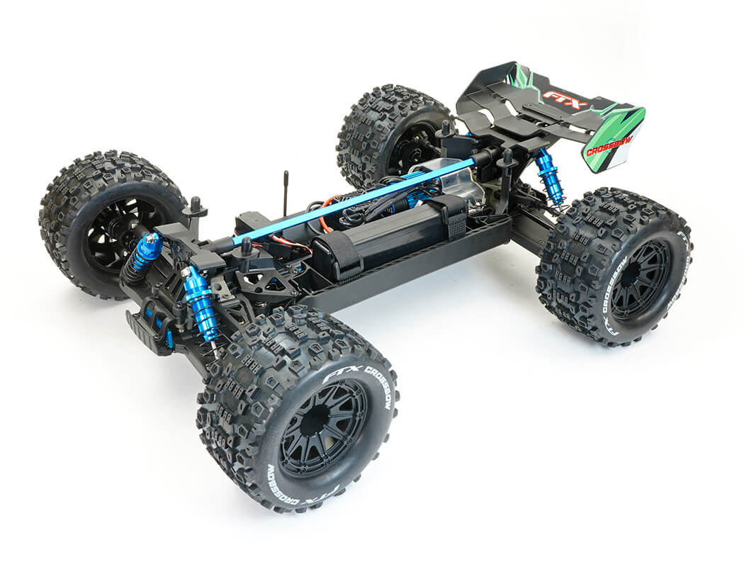 FTX CROSSBOW 1/10 BRUSHLESS TRUGGY TRUCK RTR - GREEN