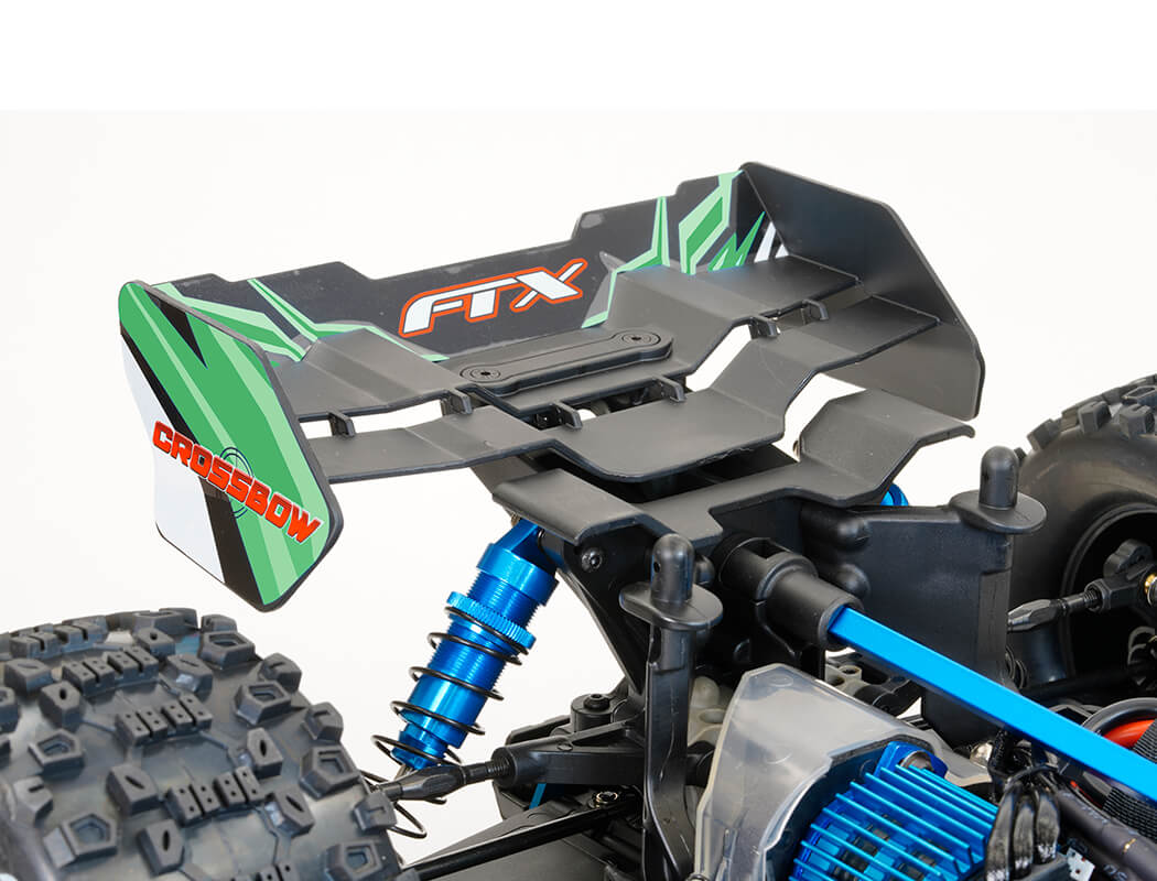 FTX CROSSBOW 1/10 BRUSHLESS TRUGGY TRUCK RTR - GREEN