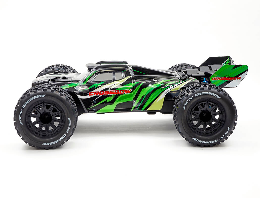 FTX CROSSBOW 1/10 BRUSHLESS TRUGGY TRUCK RTR - GREEN