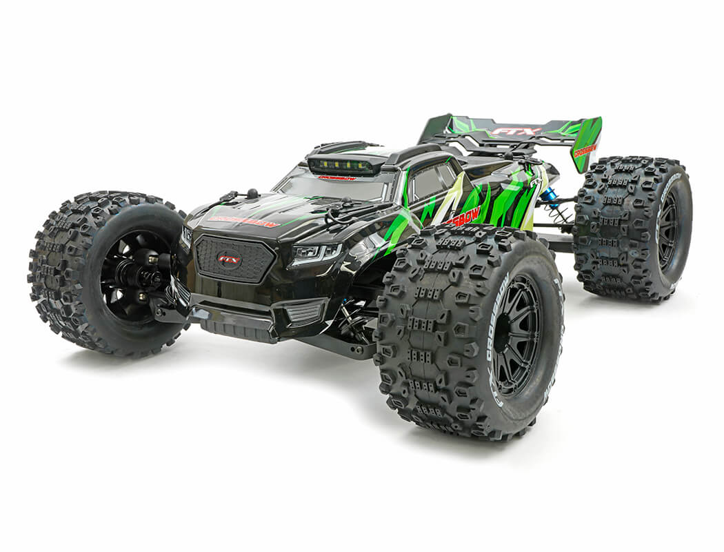 FTX CROSSBOW 1/10 BRUSHLESS TRUGGY TRUCK RTR - GREEN