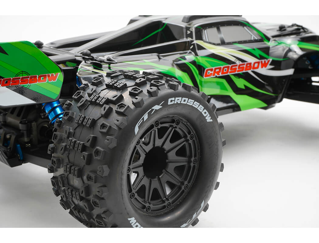 FTX CROSSBOW 1/10 BRUSHLESS TRUGGY TRUCK RTR - GREEN