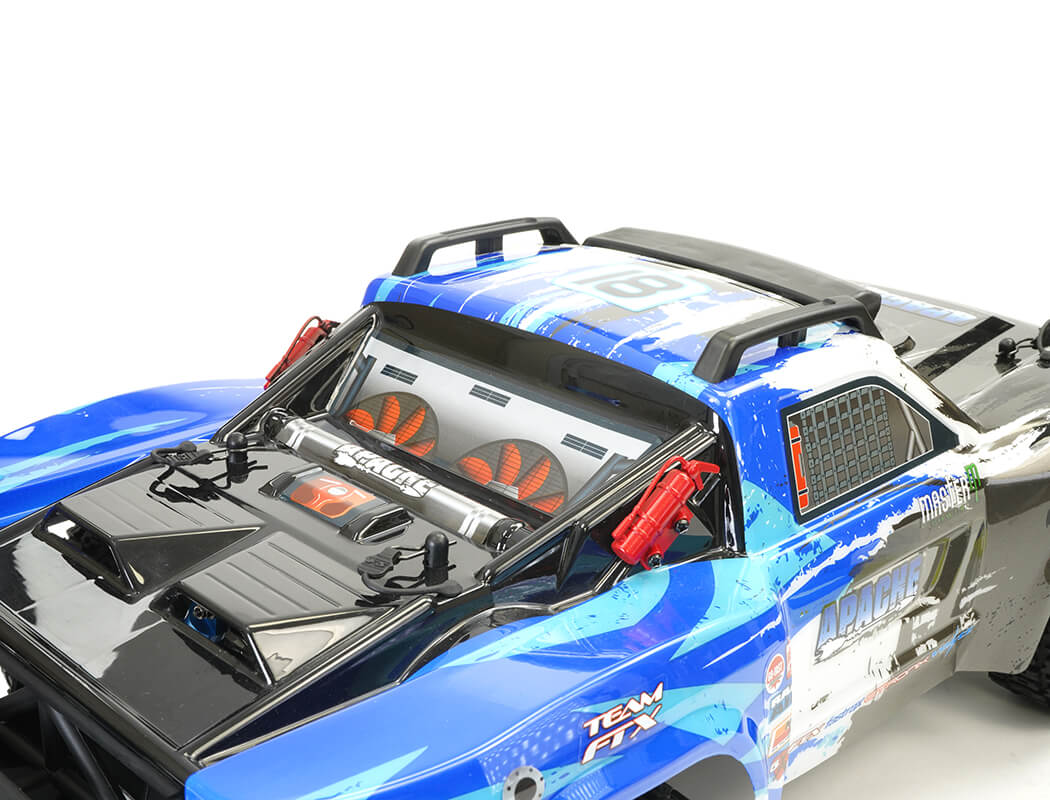 FTX Apache 1/10 Brushless Trophy Truck RTR - Blue