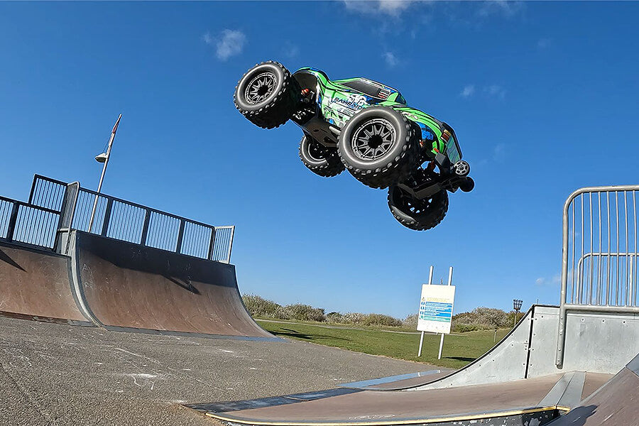 FTX Ramraider 1/10 Brushless Monster Truck RTR - GREEN/BLUE
