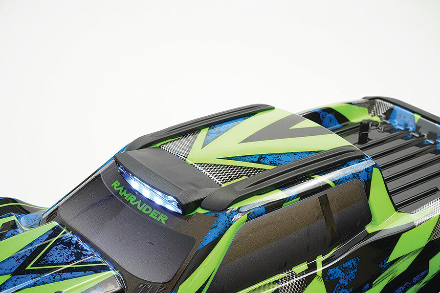 FTX Ramraider 1/10 Brushless Monster Truck RTR - GREEN/BLUE