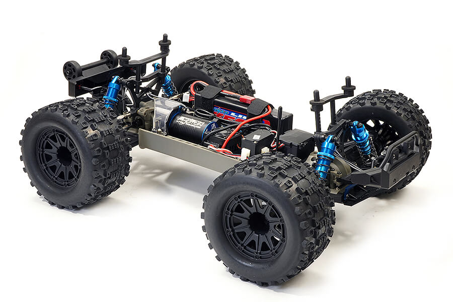 FTX Ramraider 1/10 Brushless Monster Truck RTR - GREEN/BLUE