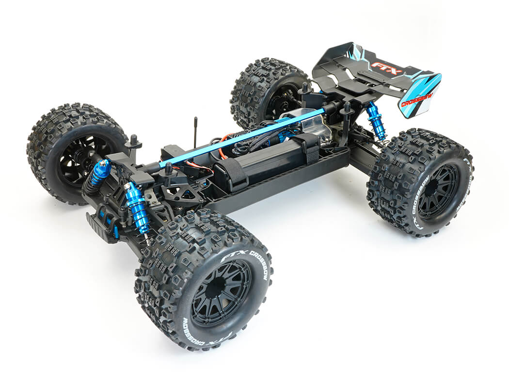 FTX CROSSBOW 1/10 BRUSHLESS TRUGGY TRUCK RTR - BLUE