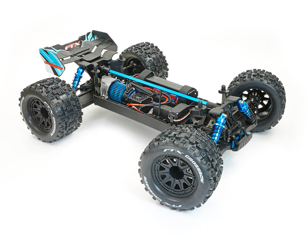 FTX CROSSBOW 1/10 BRUSHLESS TRUGGY TRUCK RTR - BLUE