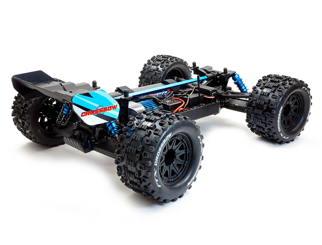 FTX CROSSBOW 1/10 BRUSHLESS TRUGGY TRUCK RTR - BLUE