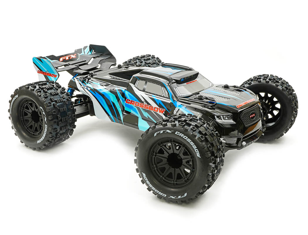 FTX CROSSBOW 1/10 BRUSHLESS TRUGGY TRUCK RTR - BLUE