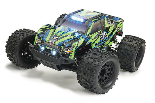 FTX Ramraider 1/10 Brushless Monster Truck RTR - GREEN/BLUE