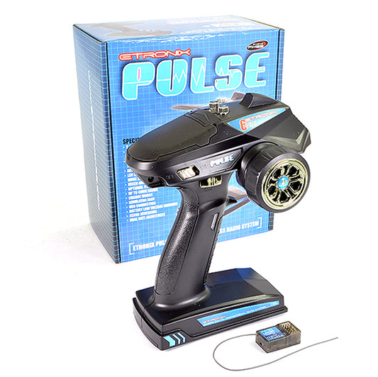 ETRONIX PULSE EX6G 6CH 2.4GHZ FHSS WHEEL RADIO SYSTEM