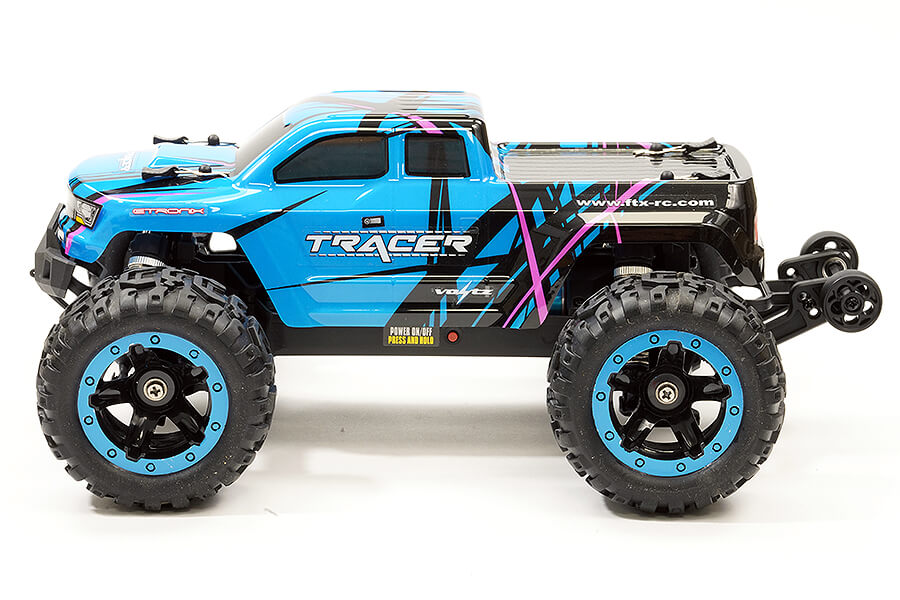 FTX Tracer 1/16 RTR 4WD Brushless Monster Truck - Blue