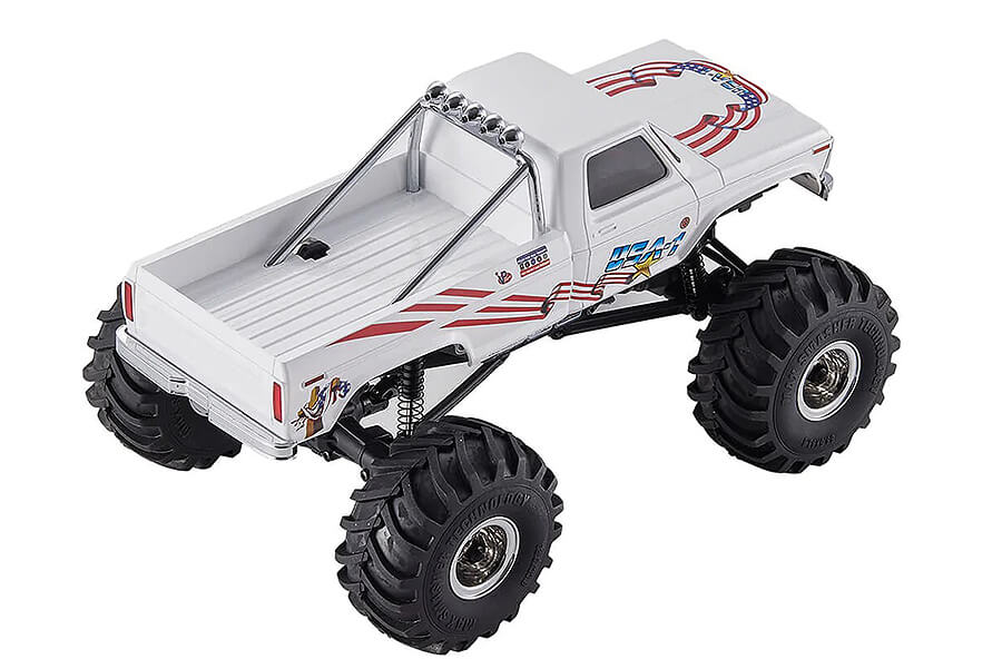 FMS FCX24 1/24th Smasher 4WD RTR - WHITE