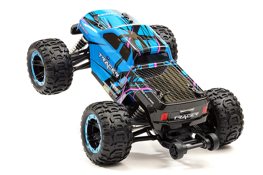 FTX Tracer 1/16 RTR 4WD Brushless Monster Truck - Blue