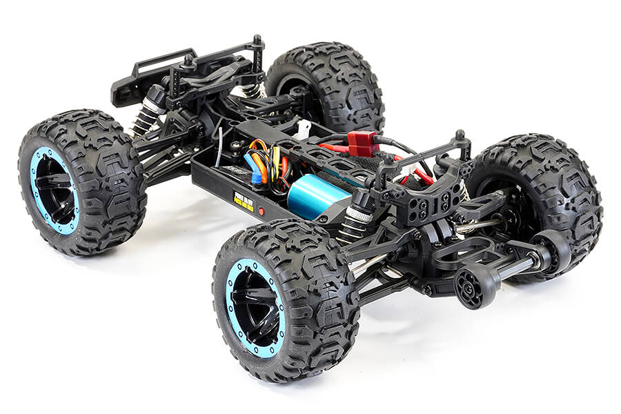 FTX Tracer 1/16 RTR 4WD Brushless Monster Truck - Blue